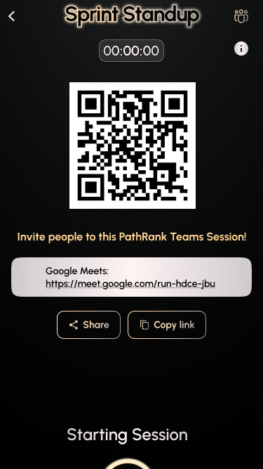 Join by QR or Code