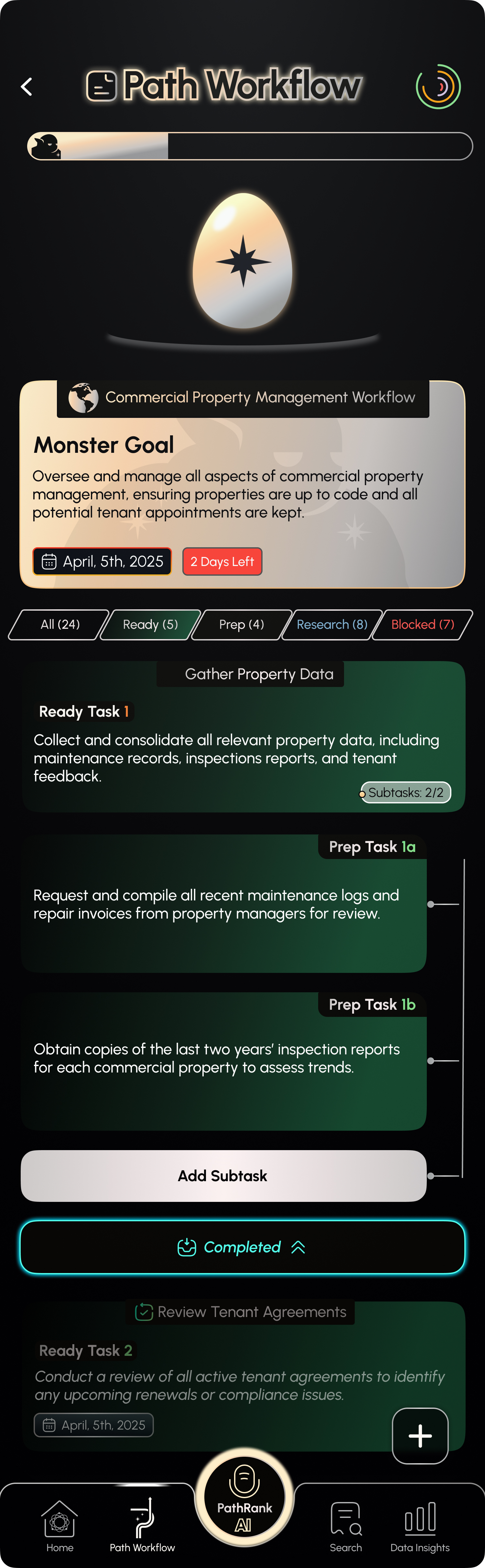 Your Own Ranked Workflow